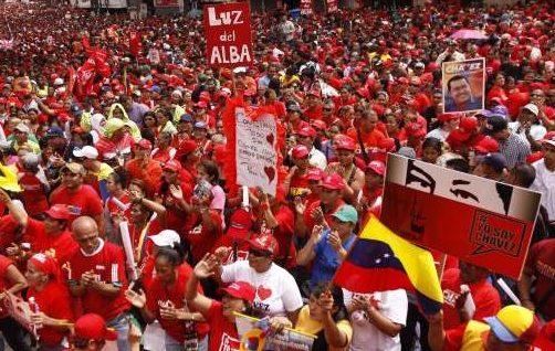 chavistas_10enero
